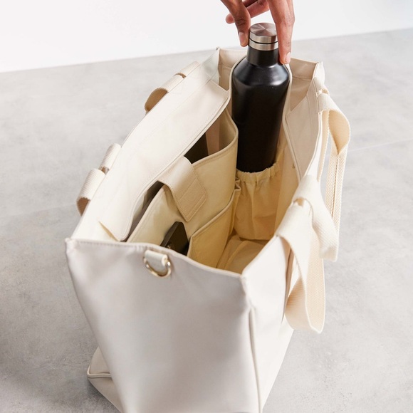 BEIS east west tote - beige - Picture 5 of 5